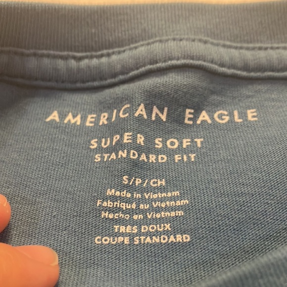 Men’s small American Eagle Teal short sleeve t-shirt. - Picture 3 of 4